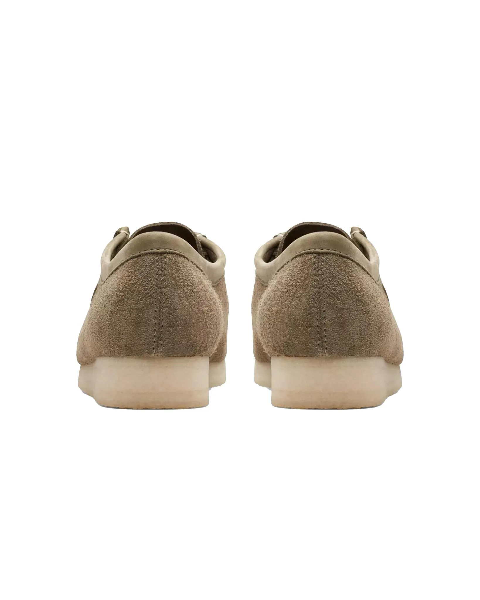 Clarks Wallabee Pale Khaki Suede