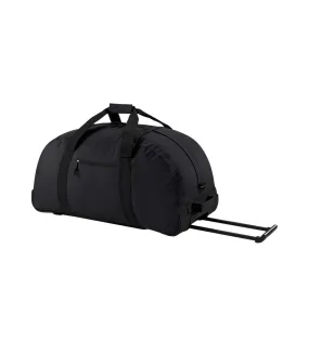 Classic 2 wheeled suitcase one size black Bagbase