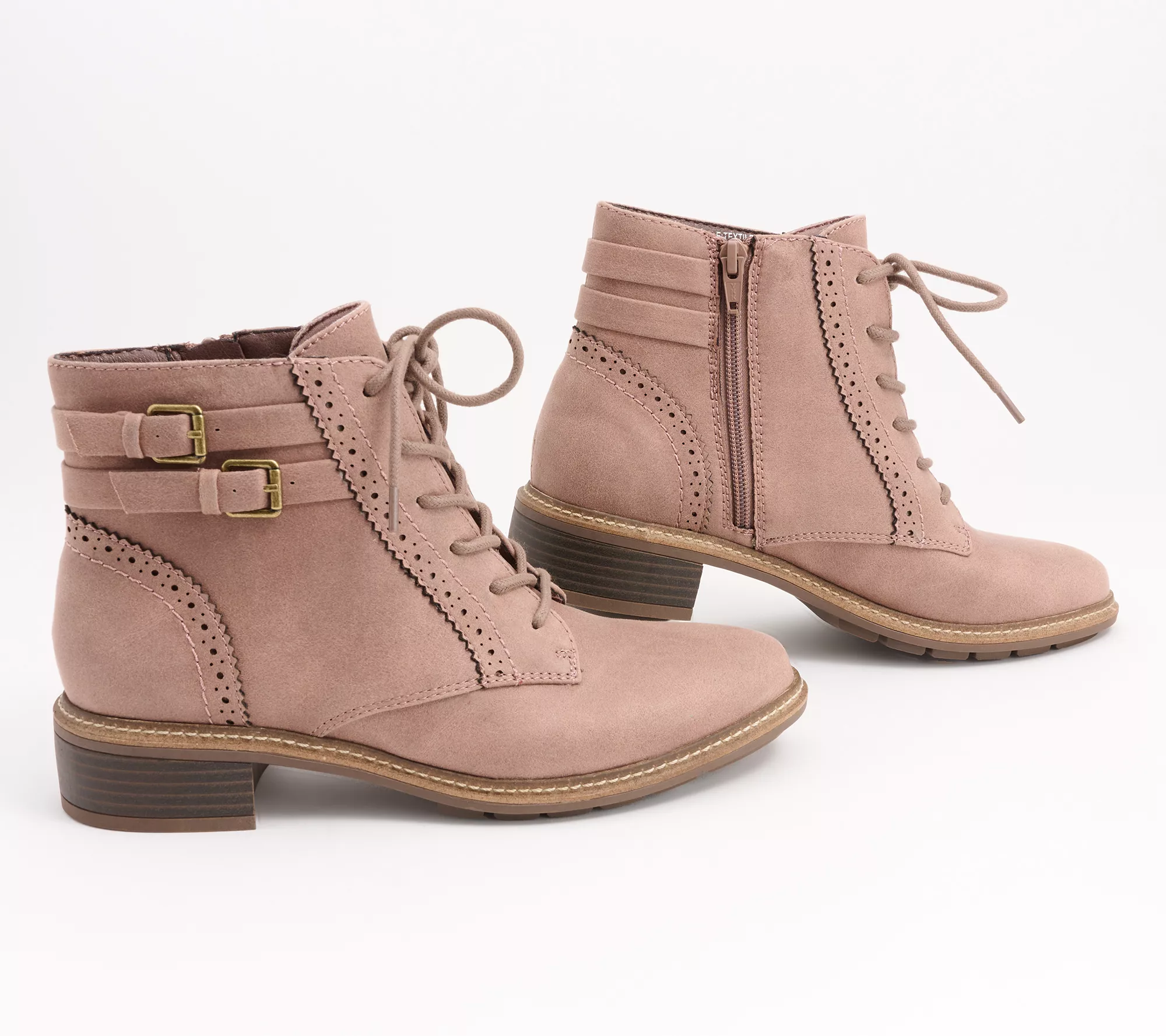 Cliffs by White Mountain Lace-Up Ankle Boot- Elibeth