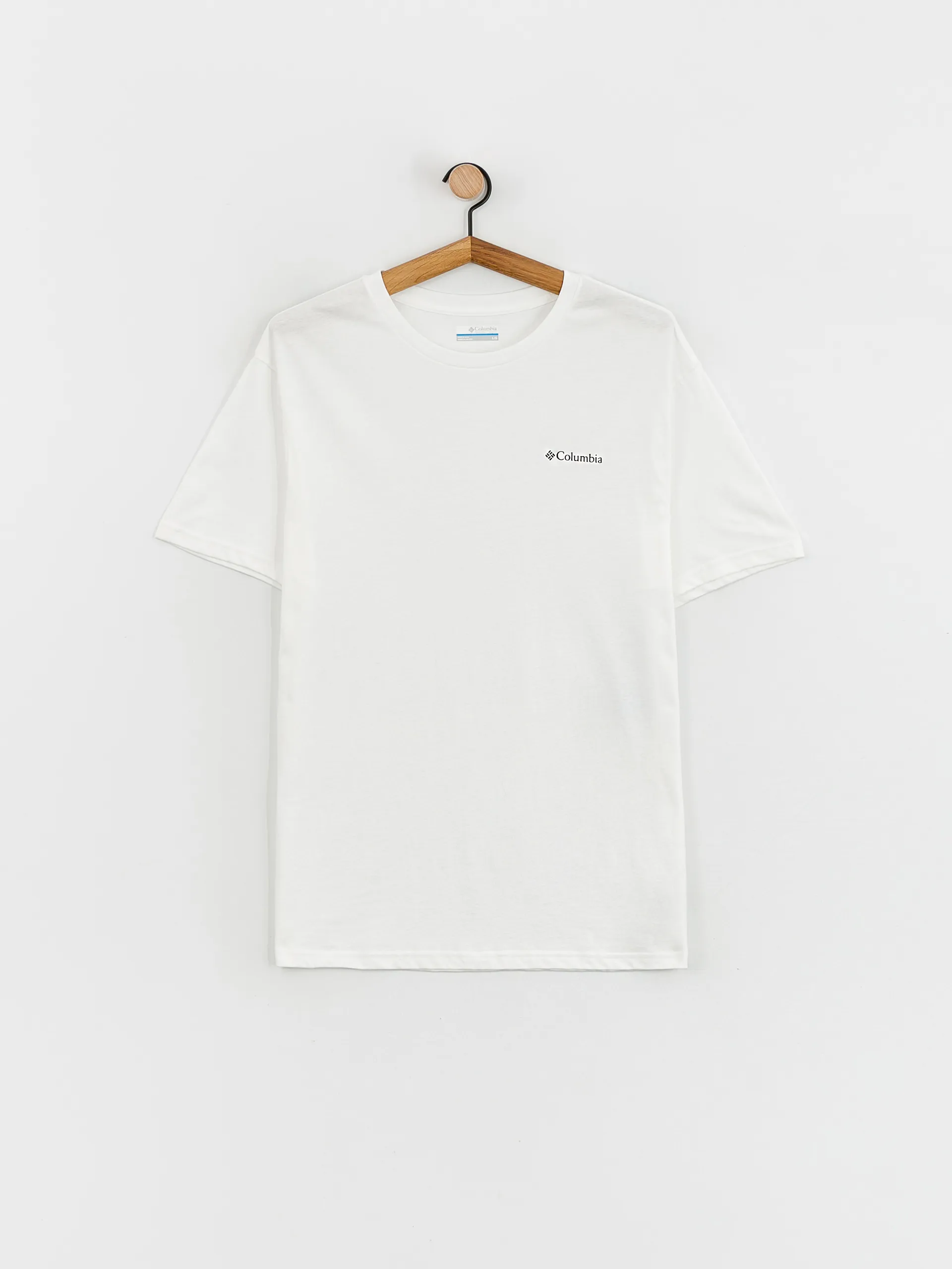 Columbia Basic Logo T-shirt (white/lc csc/branded graphic)