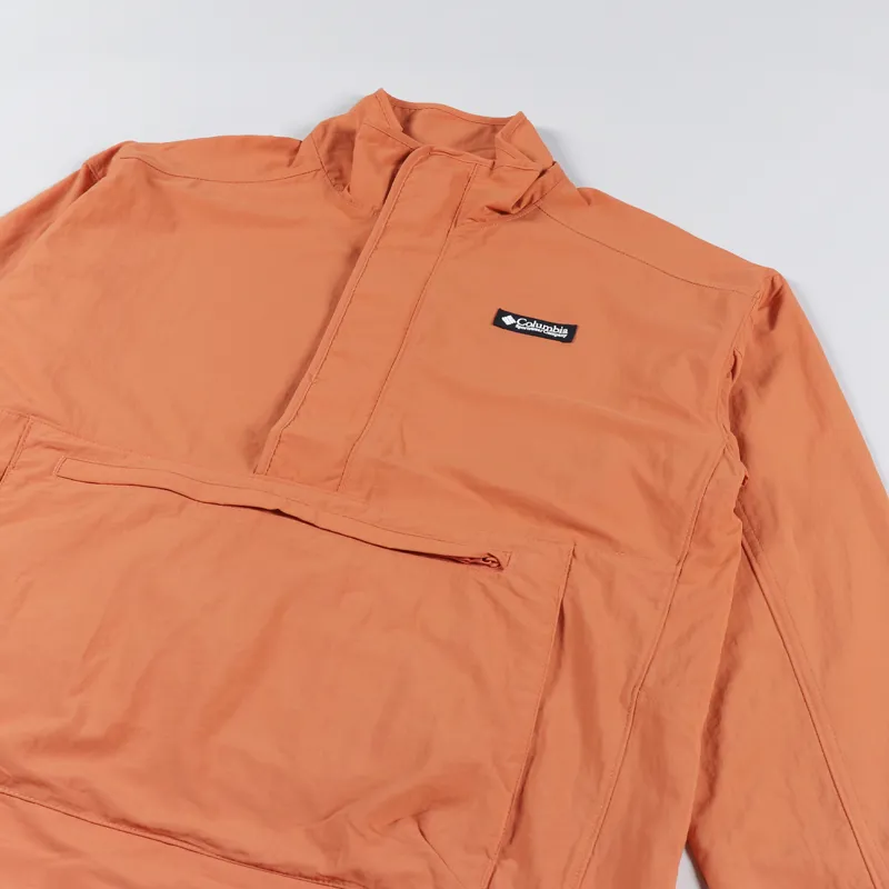 Columbia Deschutes Valley Water Repellant Wind Shell Jacket Desert Orange