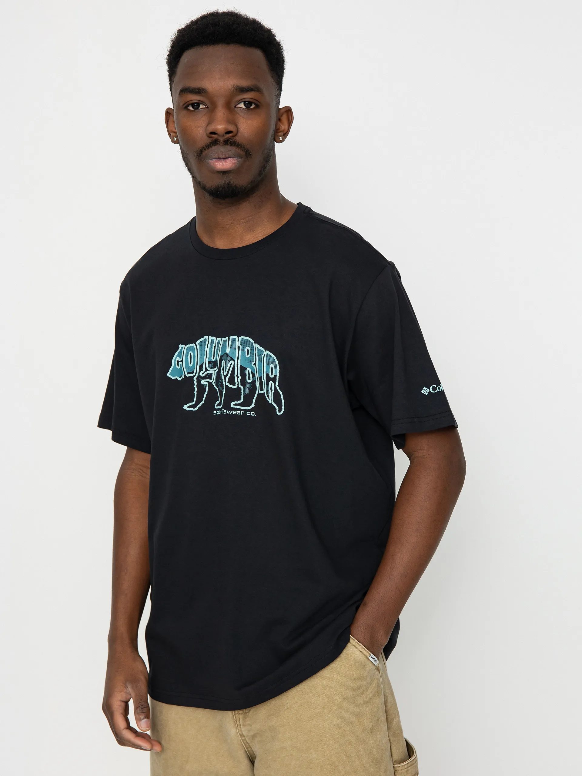 Columbia T-Shirt Rockaway River (black/bearly stroll)