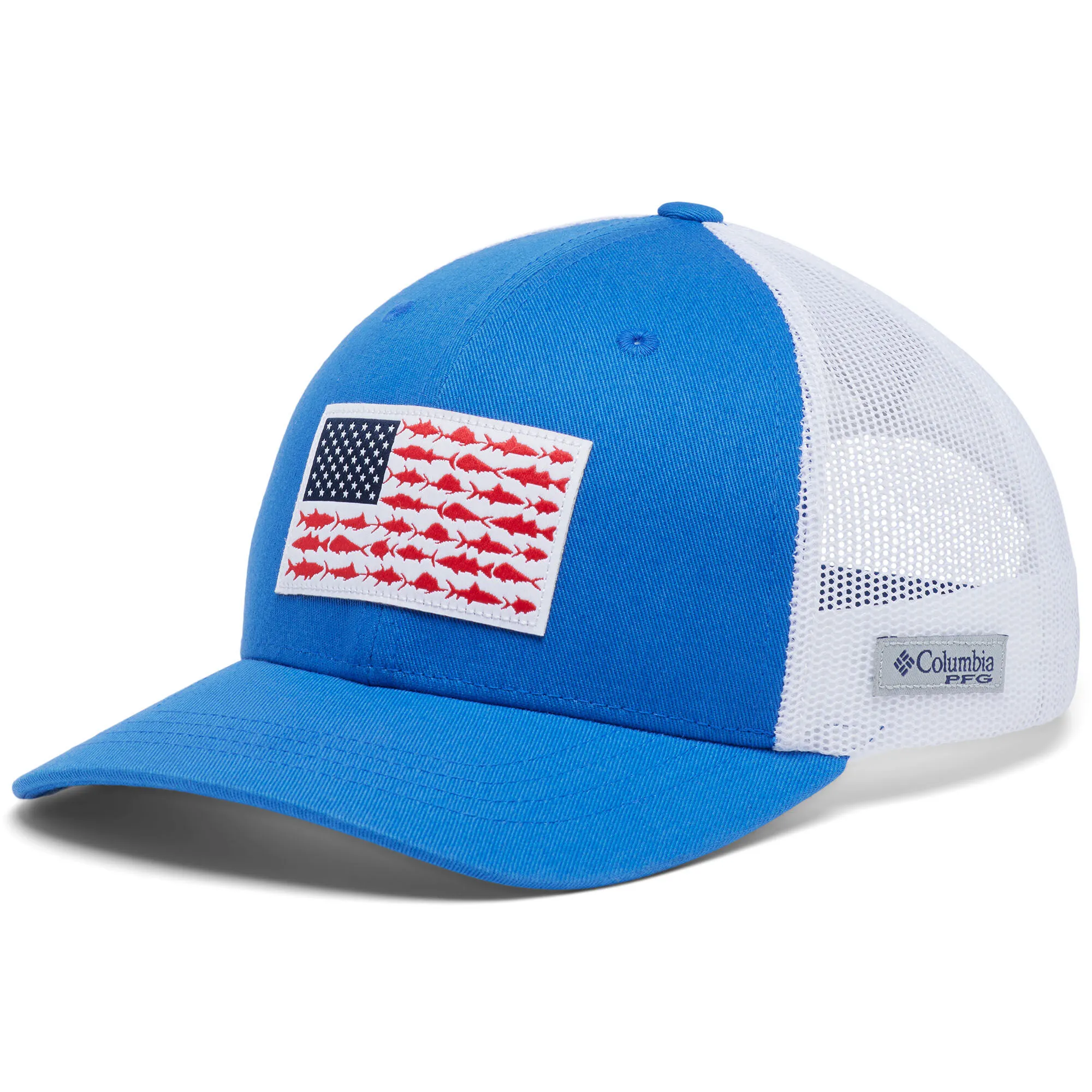 Columbia Youth PFG Fish Flag Snapback Cap