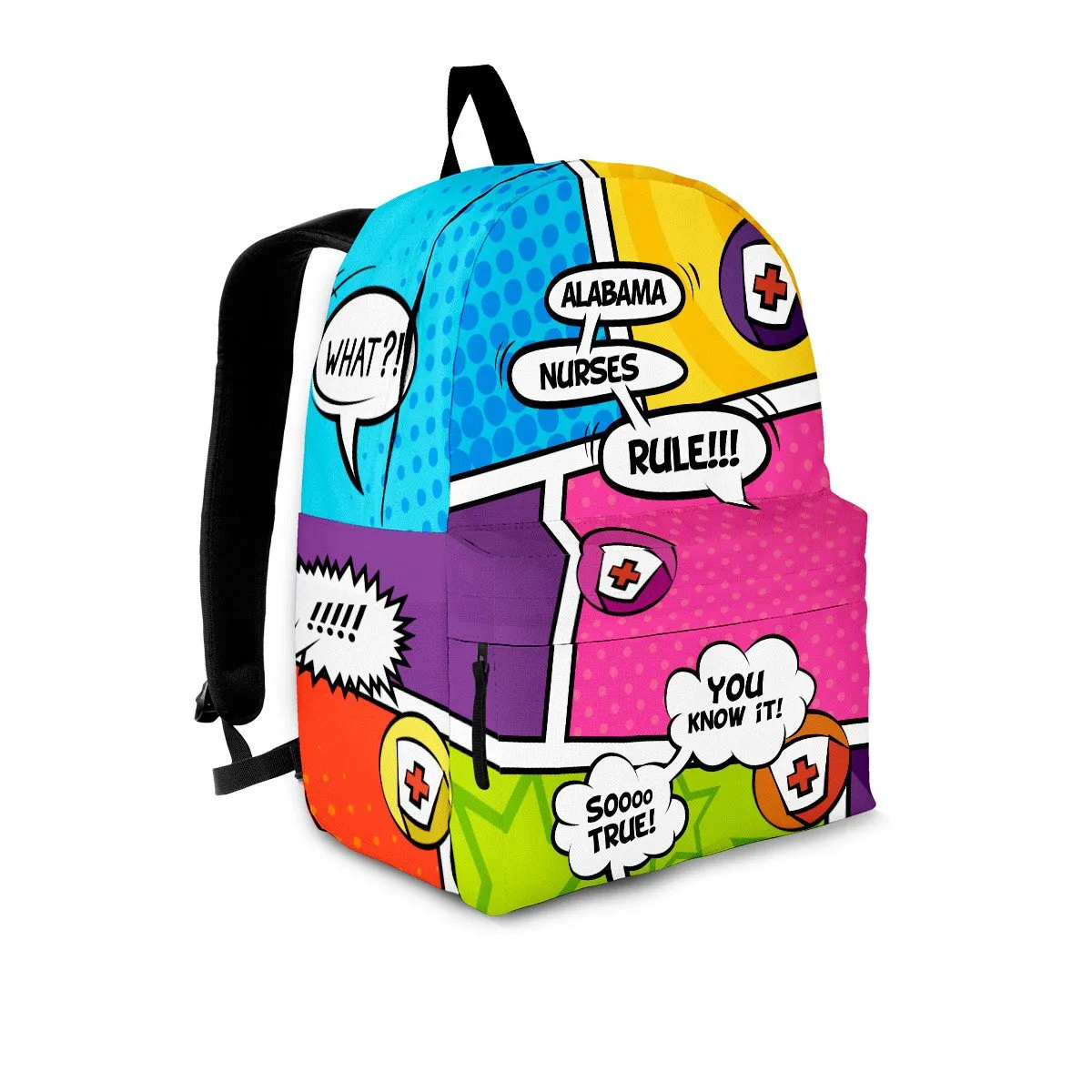 Comic Alabama Nurse Backpack