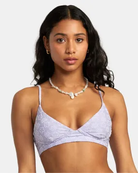 Delia High Triangle Bikini Top