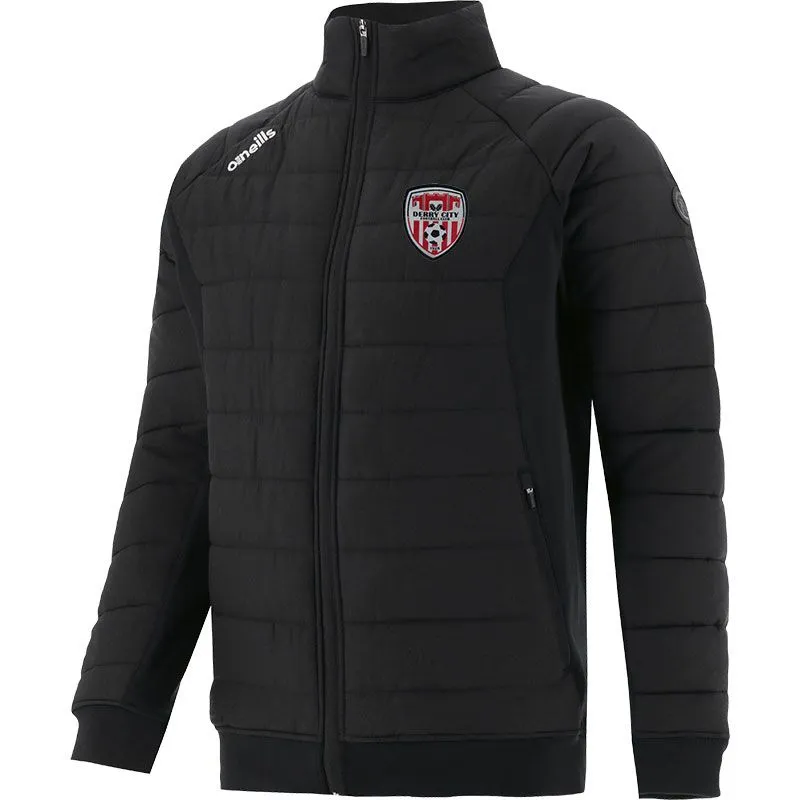 Derry City FC Men's Carson Lightweight Padded Jacket Black