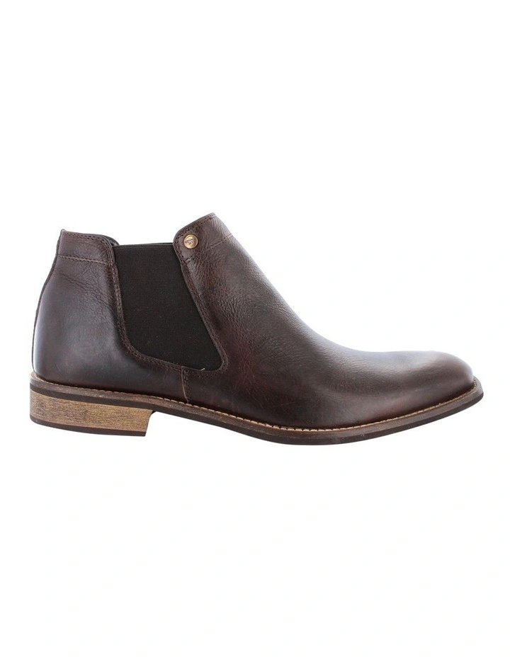 Drake Ankle Boot in  Dark Brown