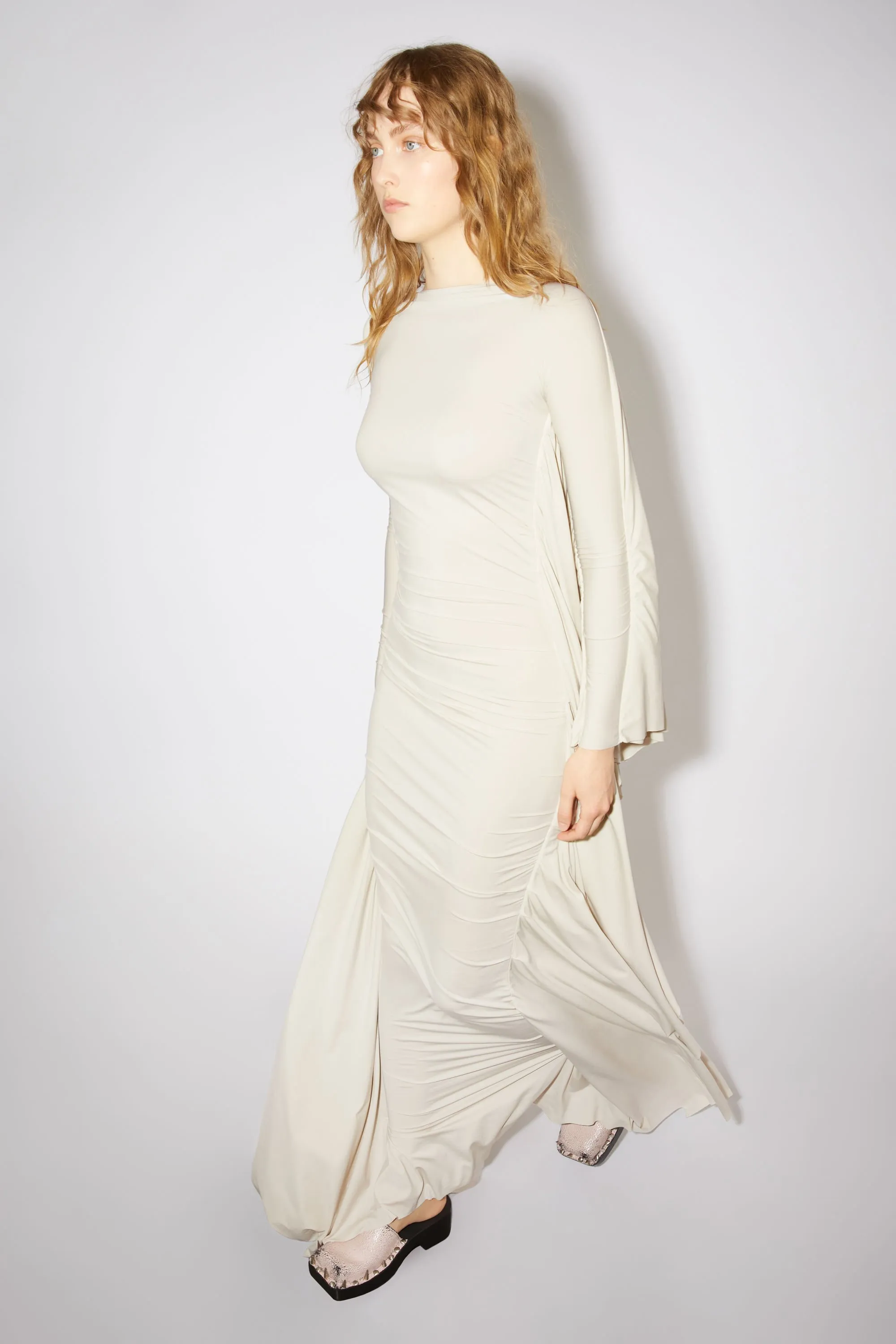 Draped dress