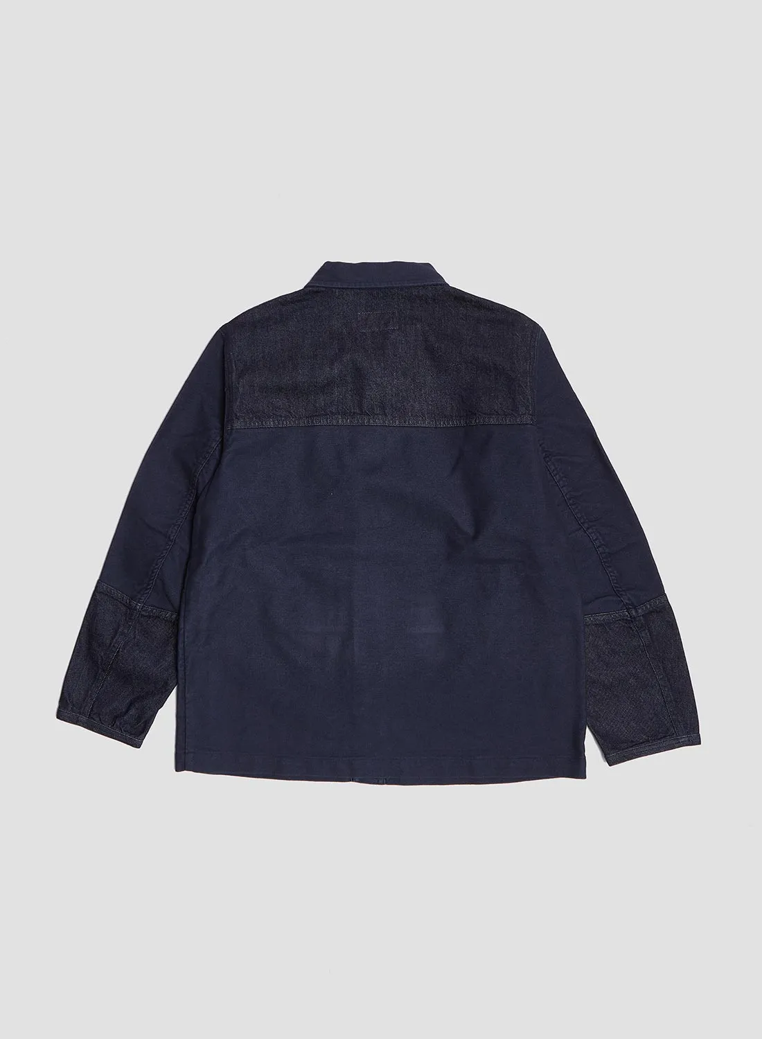 Engineer Jacket in Black Navy