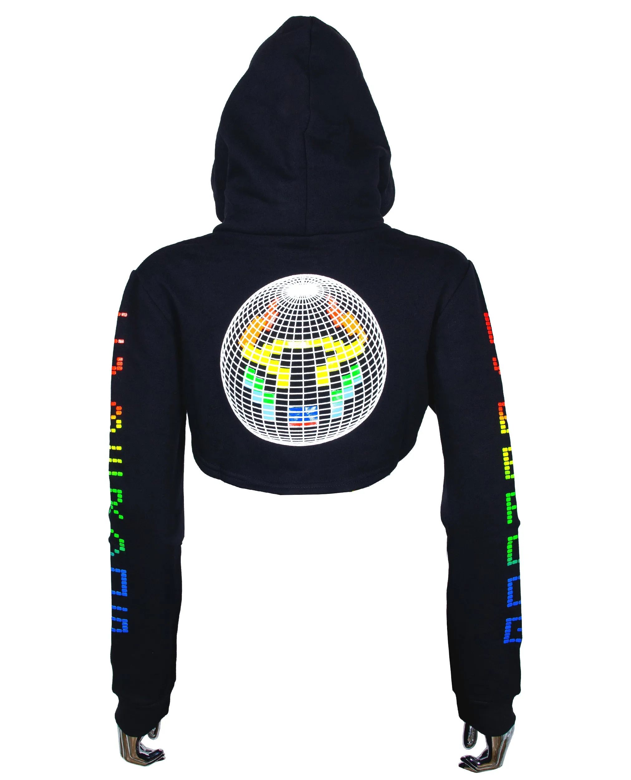 EQUALISER CROP HOODIE