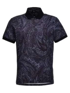 ETRO    Etro 'Paisley' Polo Shirt