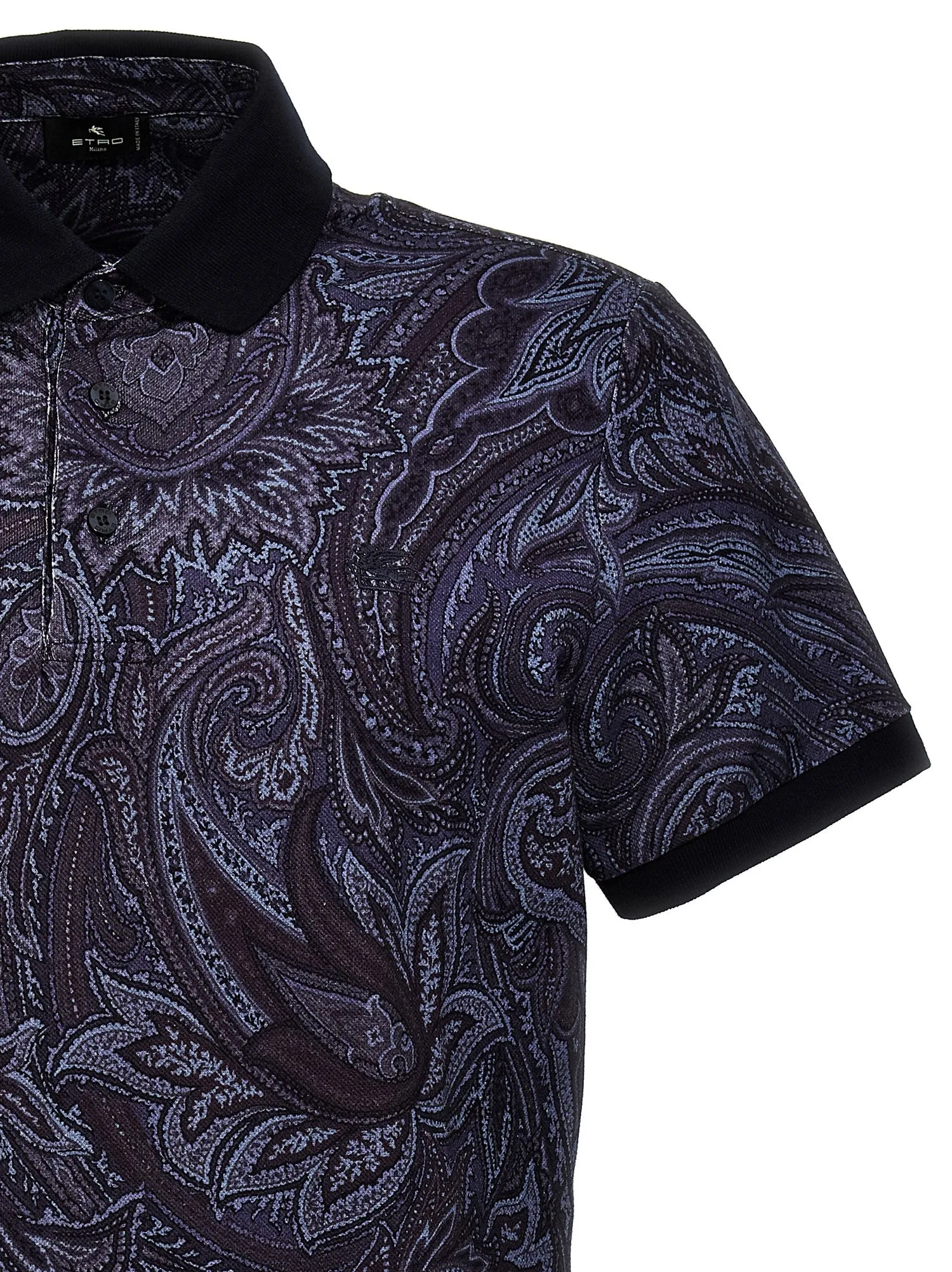 ETRO    Etro 'Paisley' Polo Shirt