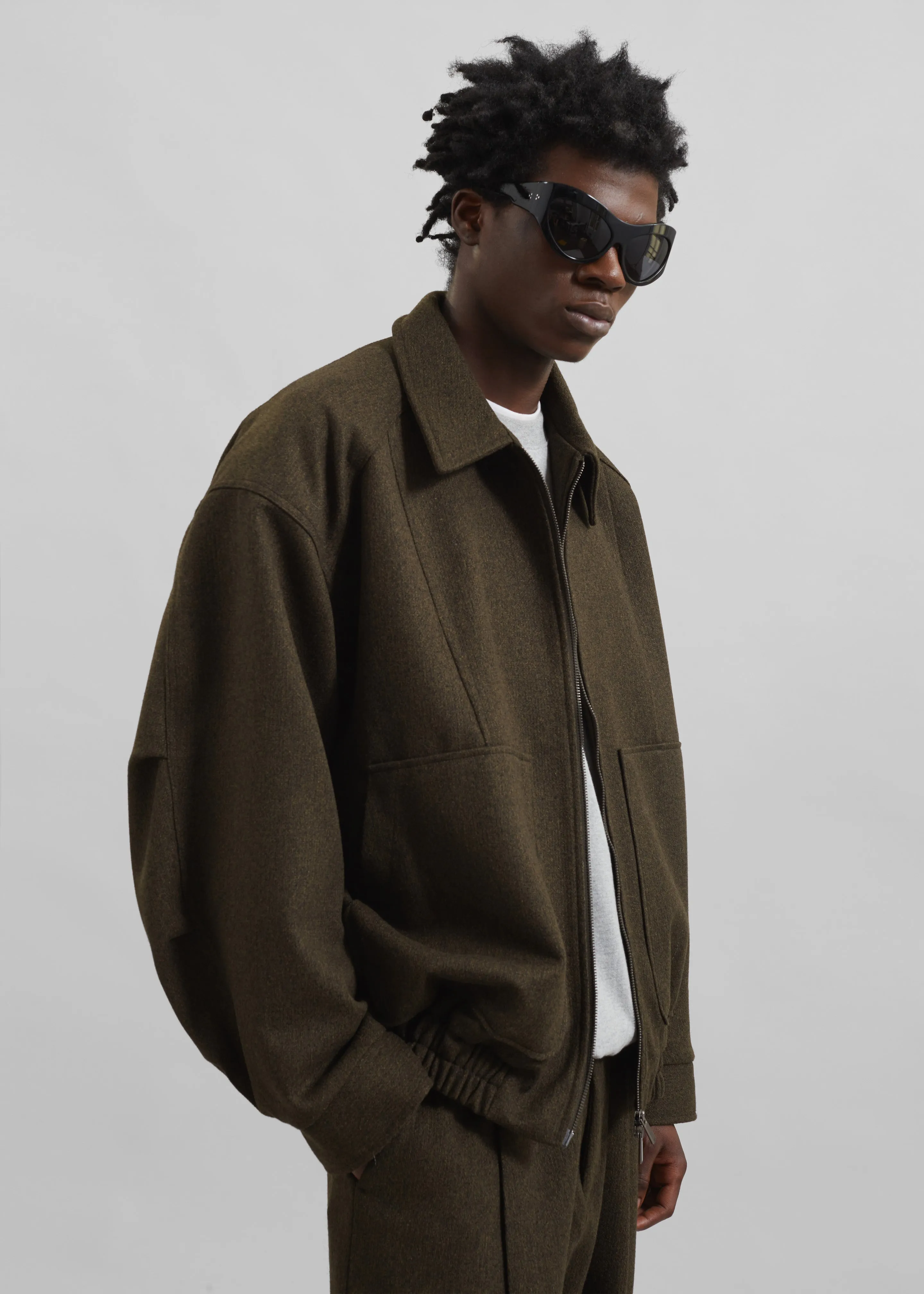 Felix Jacket - Dark Olive