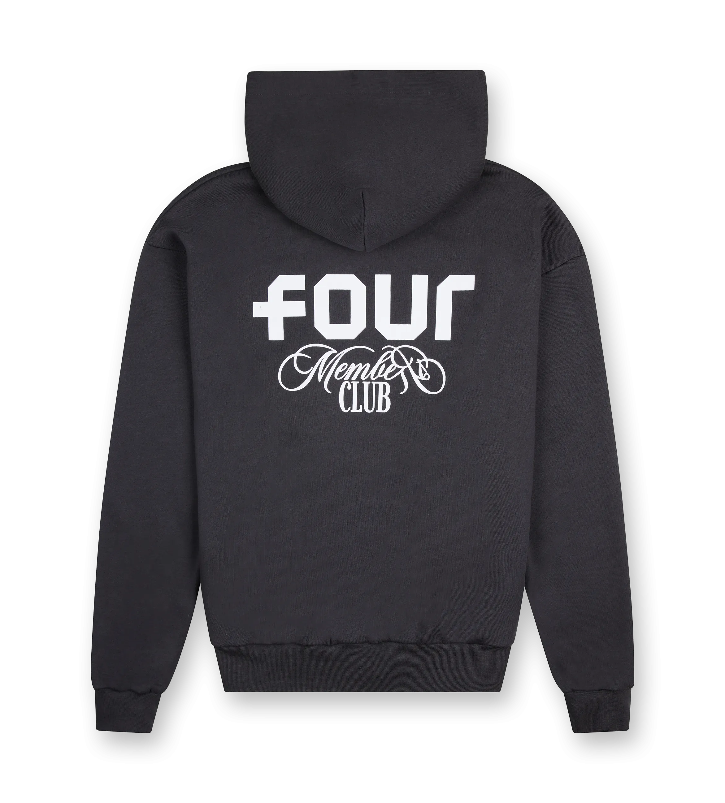 FOUR    Hoodie Members Club Asphalt