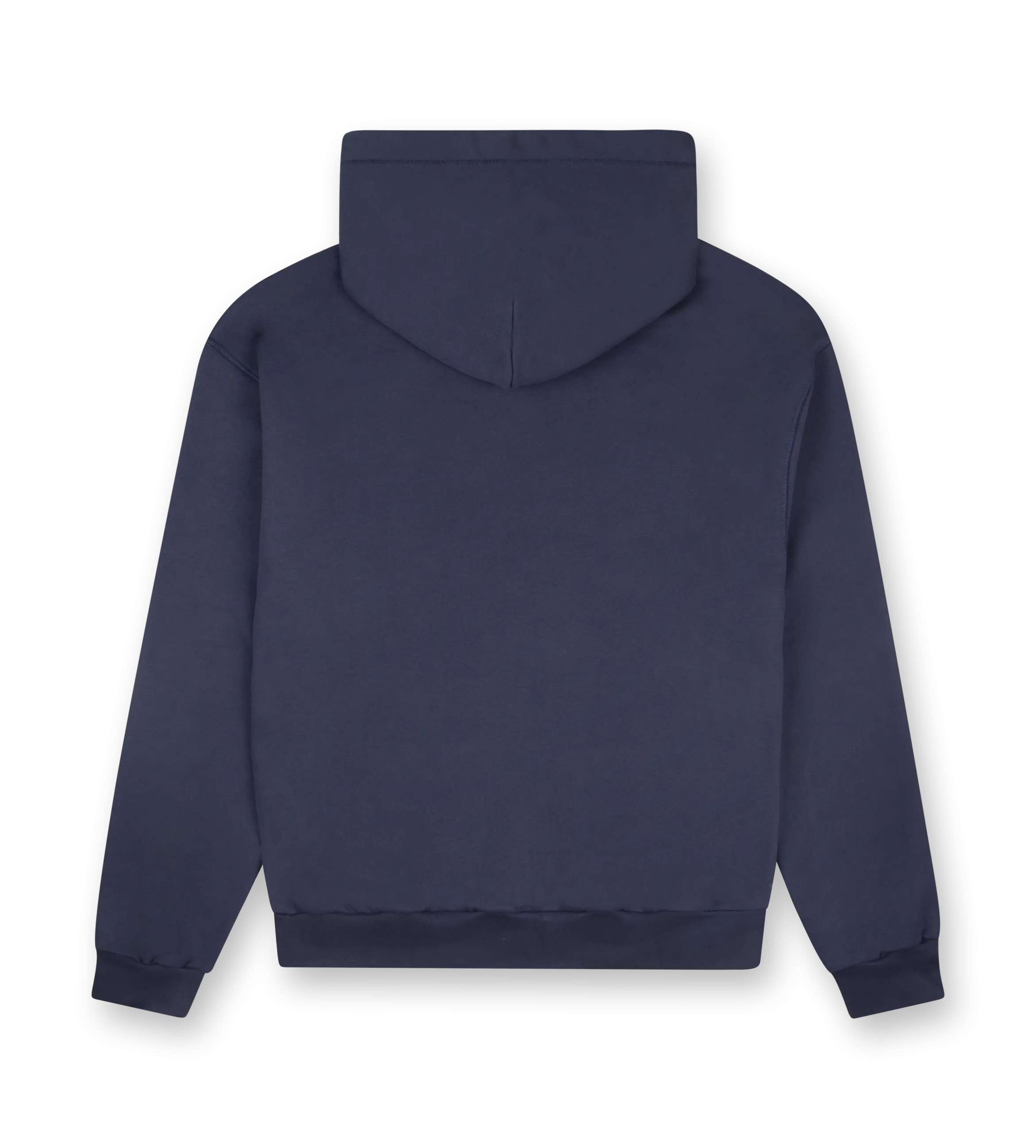 FOUR    Inside Out Regular Hoodie Marine Blue