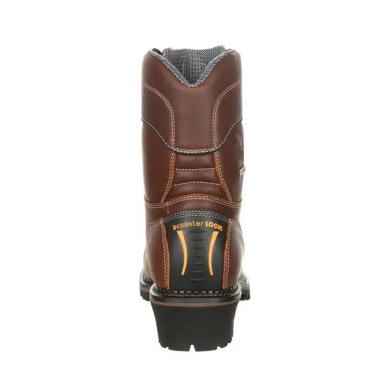 Georgia Boot AMP LT Logger Composite Toe Waterproof Work Boot GB00236