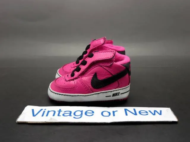 Girls nike air force 1 gift pack black pink cb td 2014 sz 1c