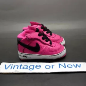 Girls nike air force 1 gift pack black pink cb td 2014 sz 1c