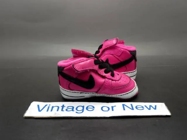 Girls nike air force 1 gift pack black pink cb td 2014 sz 1c