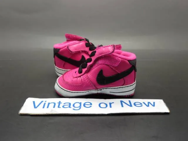 Girls nike air force 1 gift pack black pink cb td 2014 sz 1c