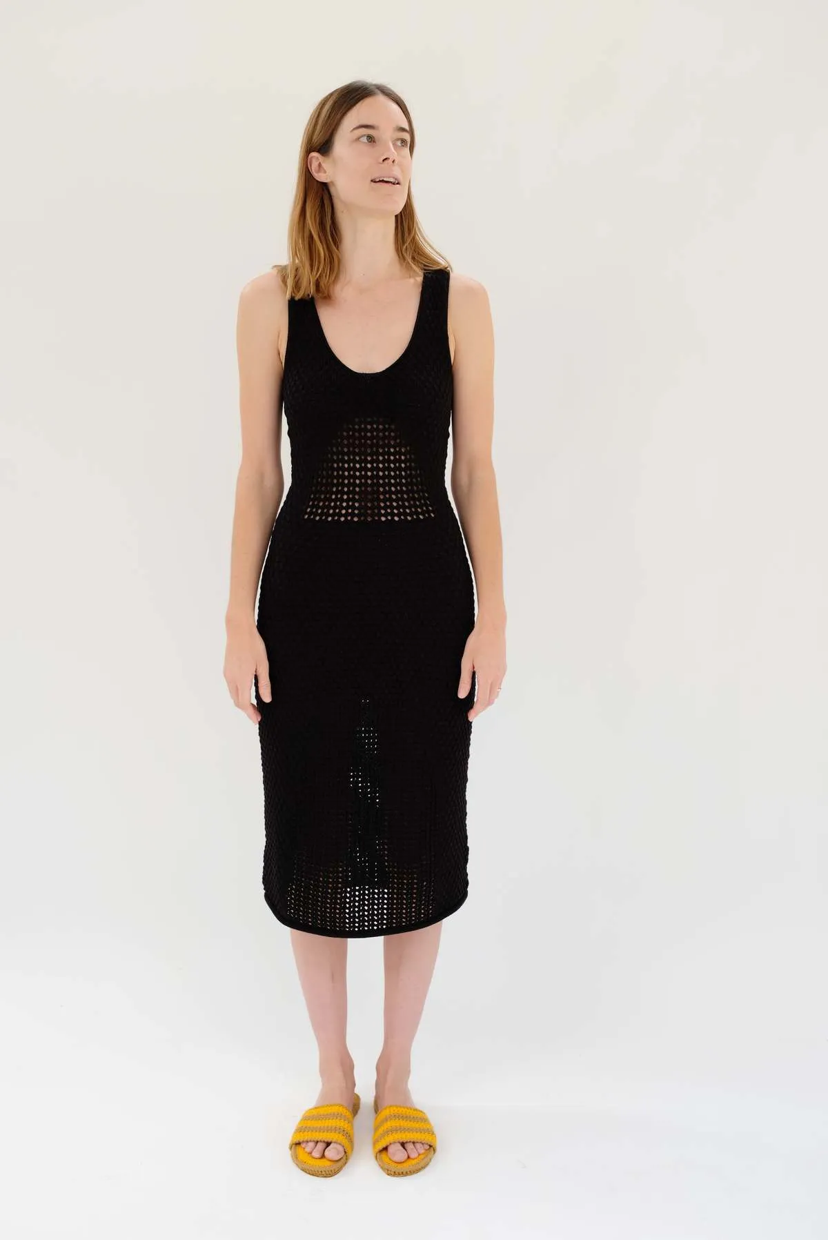 Haptic Tank Dress - Black