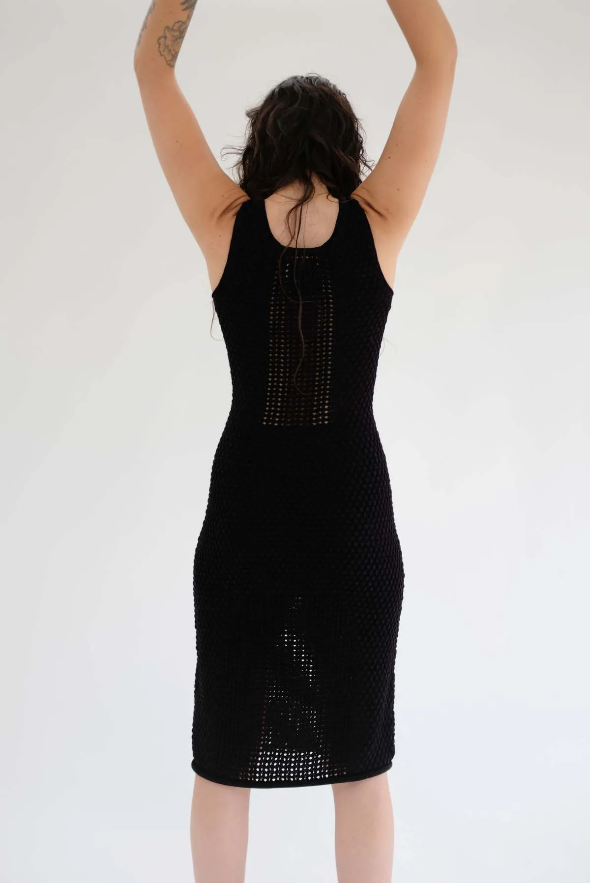 Haptic Tank Dress - Black