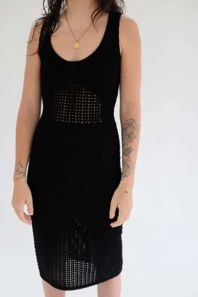 Haptic Tank Dress - Black