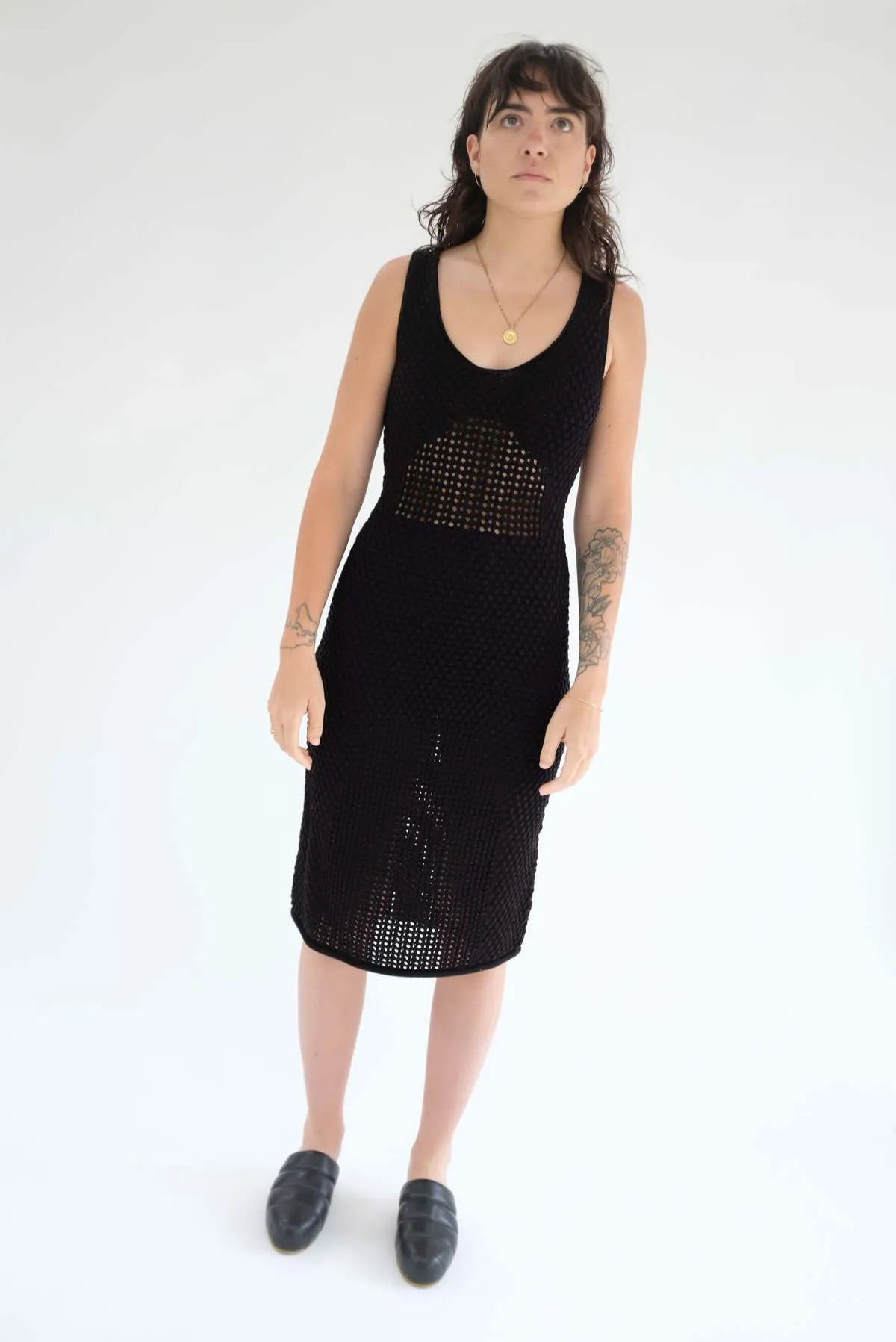 Haptic Tank Dress - Black