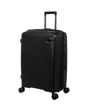 IT Luggage Spontaneous II Black 3pc Suitcase Set