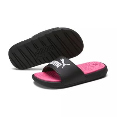 JCPenney PUMA Girls Cool Cat 2.0 Slide Sandals