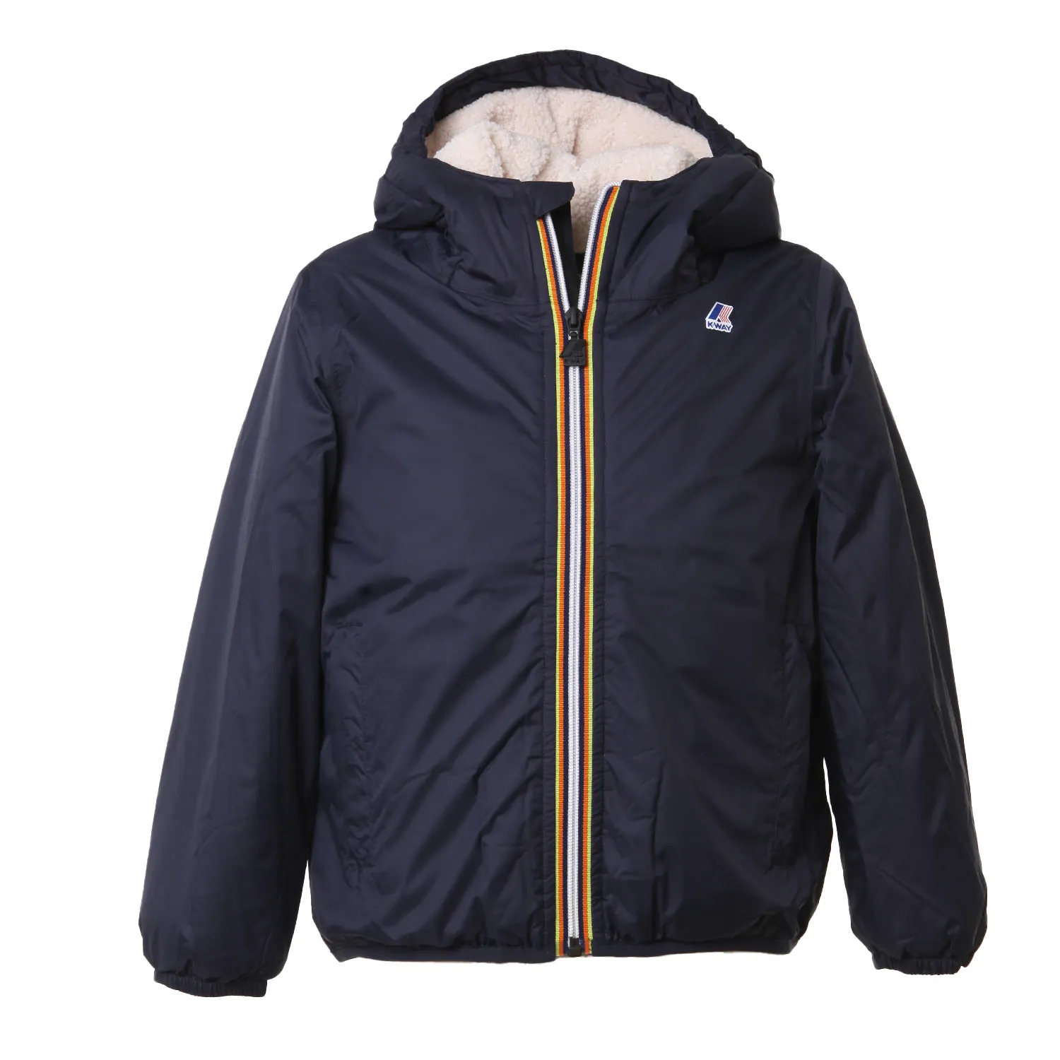 K-Way Blue Depht Le Vrai Claude Orsetto Jacket