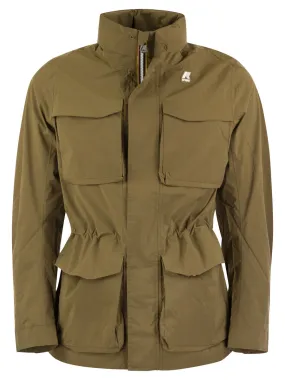 K Way    K Way Manfield Jacket In Waterproof Fabric