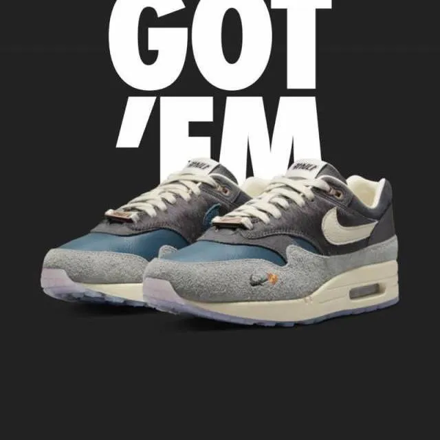 Kasina x nike air max 1 won-ang particle grey