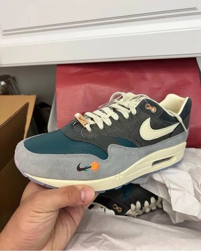 Kasina x nike air max 1 won-ang particle grey