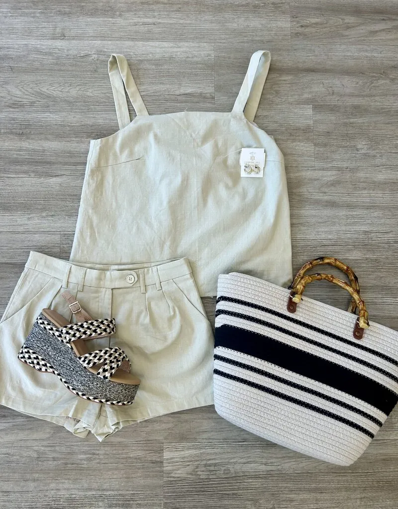 Kayla Shorts Beige