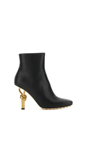 Knot Ankle Boot - Black