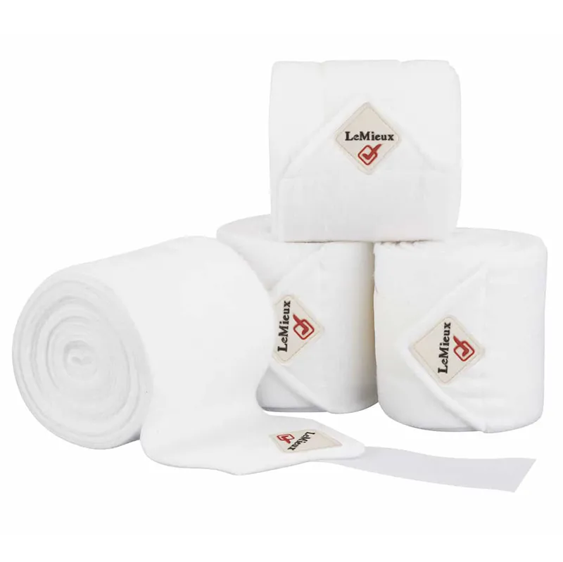 LeMieux Luxury Polo Bandages - White