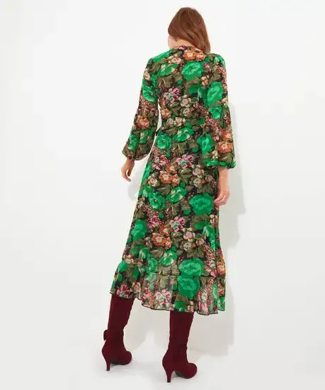 LILY PRINT WRAP DRESS Joe Brown