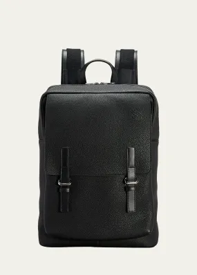 Loewe Men’s Soft Grained Leather Military Backpack