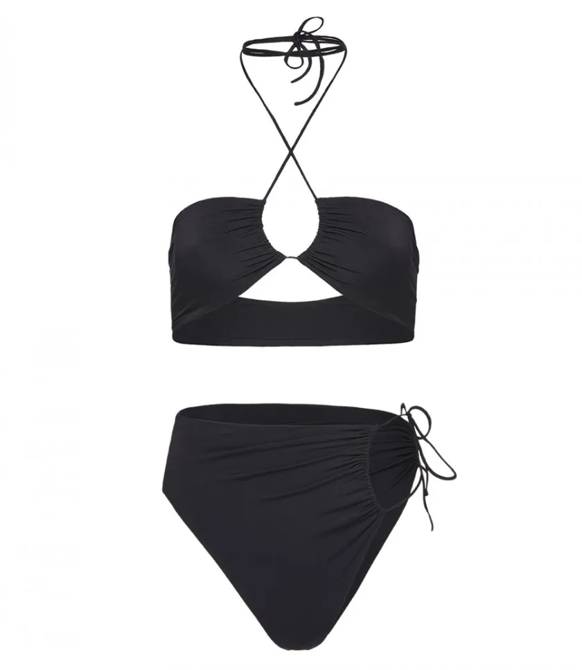 MAGDA BUTRYMCRISS CROSS BANDEAU BIKINI