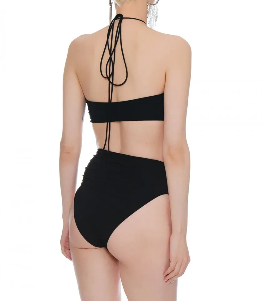 MAGDA BUTRYMCRISS CROSS BANDEAU BIKINI