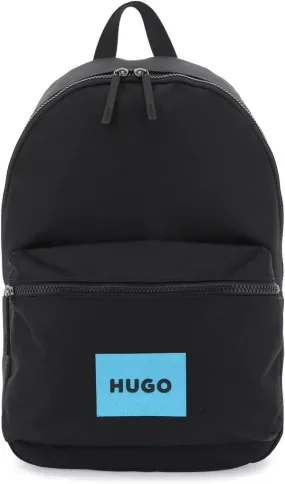 Mens Laddy Small Logo Backpack - Black