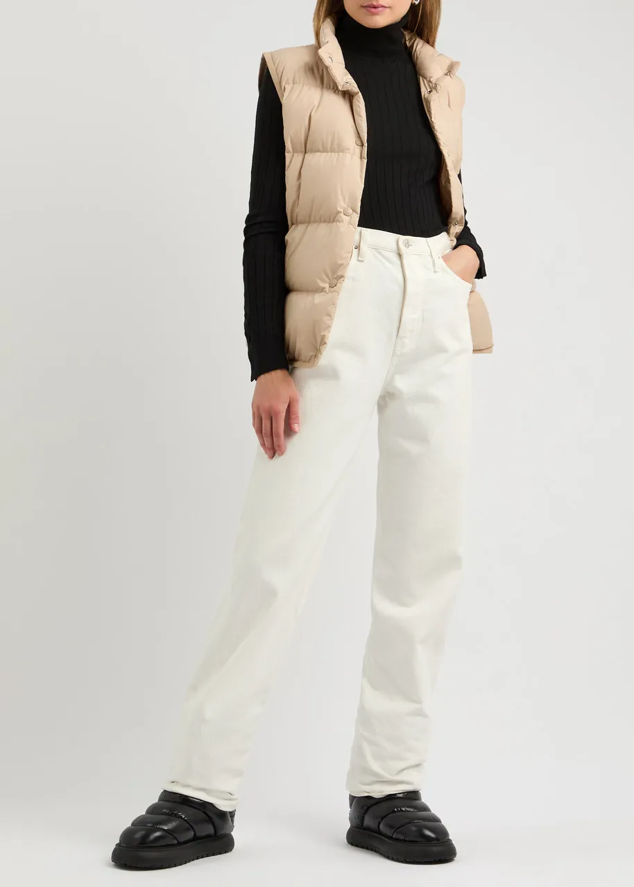 MONCLER Badia quilted shell gilet  -                         -                     -                