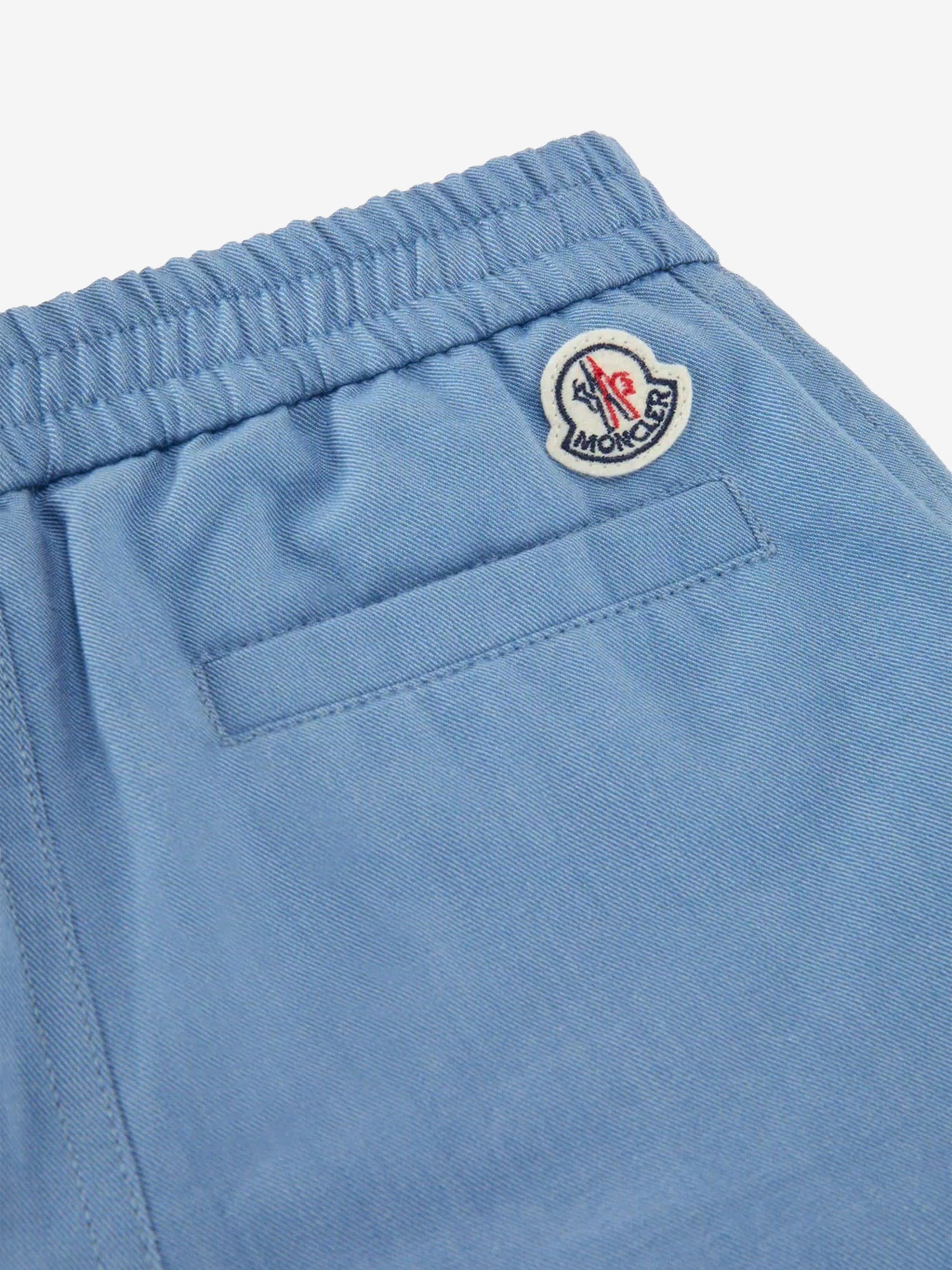 Moncler Enfant Boys Bermuda Shorts in Blue