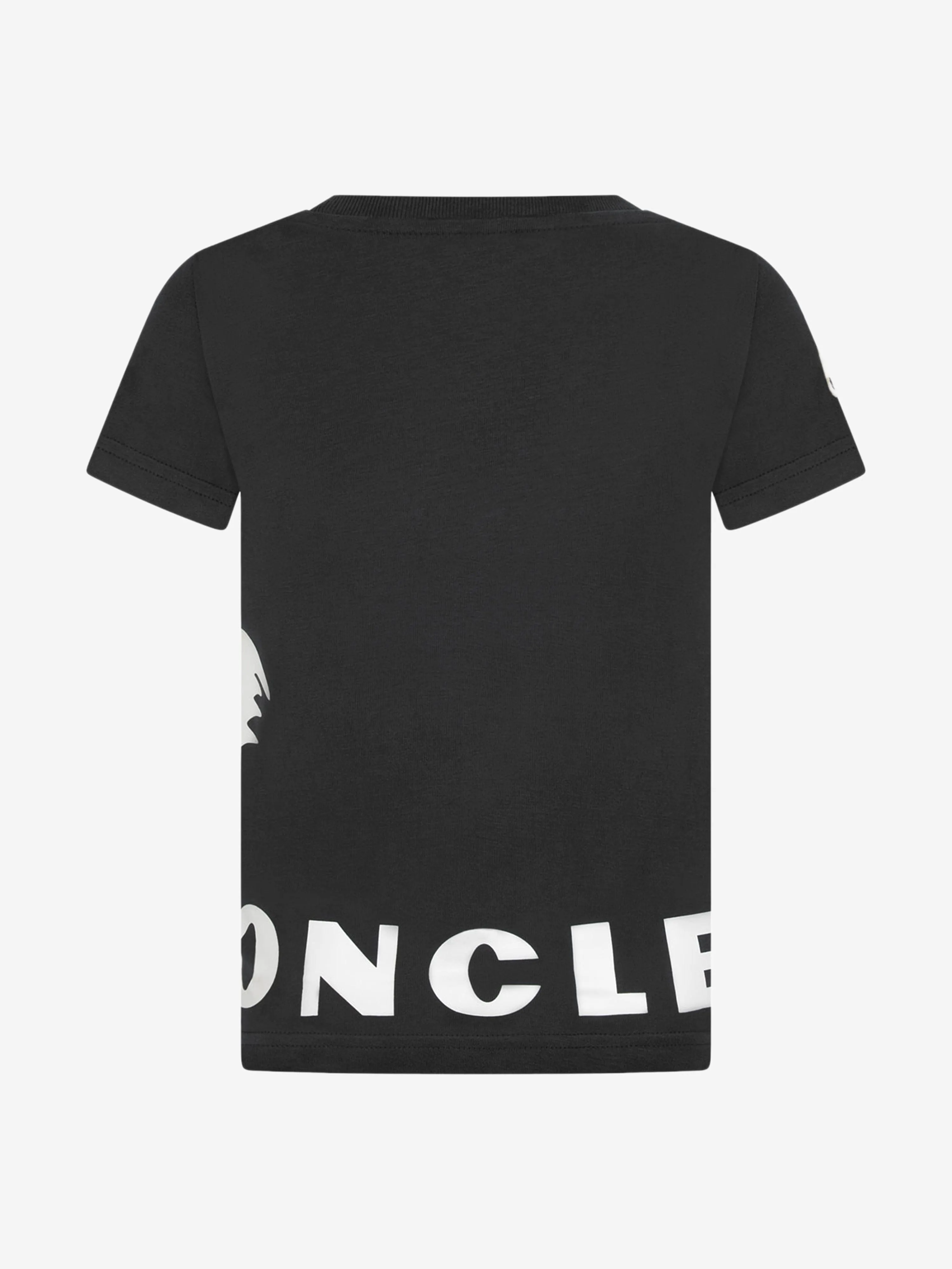 Moncler Enfant Cotton Logo Print Top