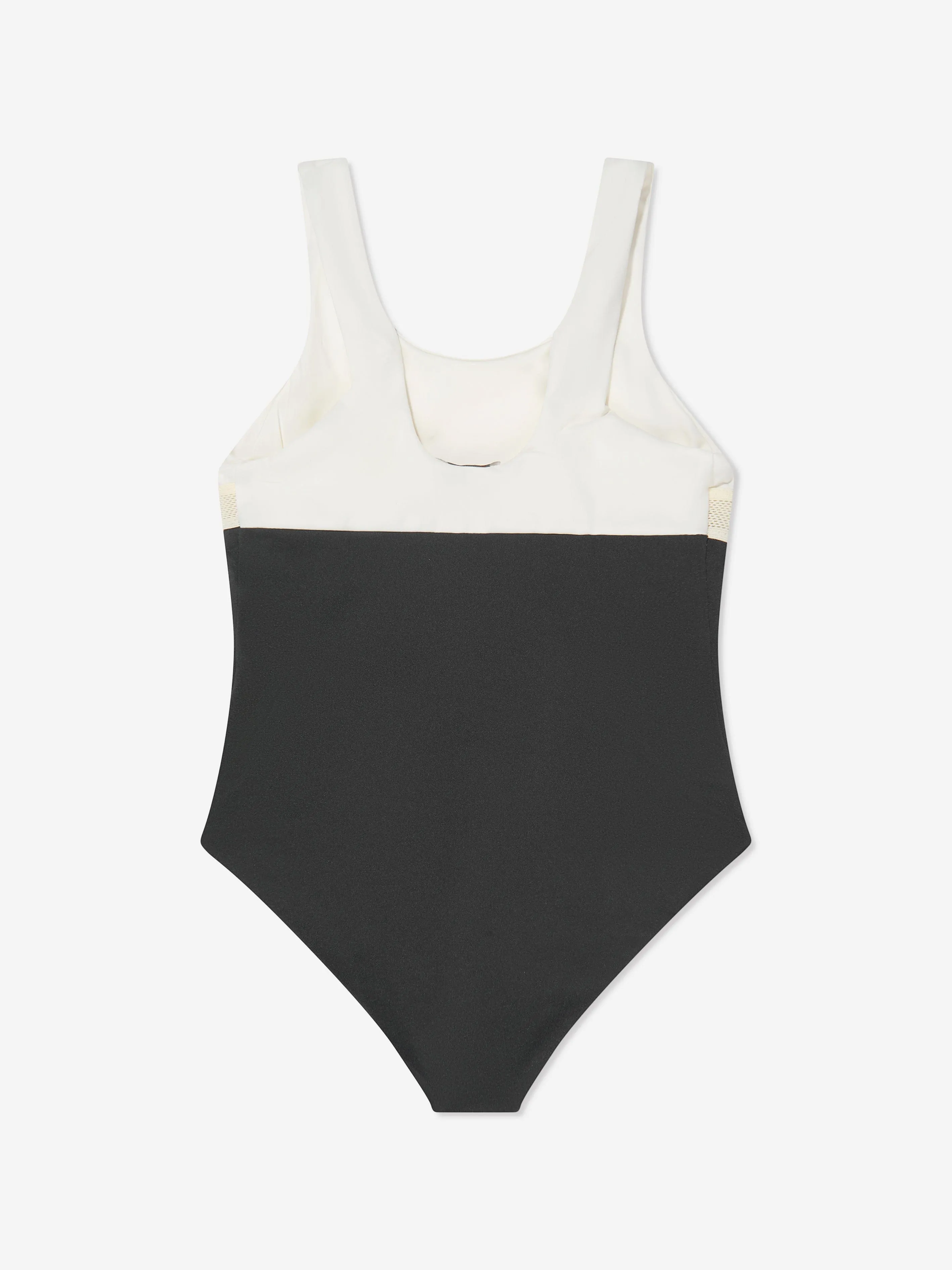 Moncler Enfant Girls Colourblock Swimsuit in White