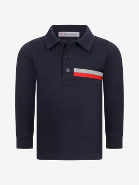 Moncler Enfant Moncler Baby Boys Cotton Long Sleeve Polo Top