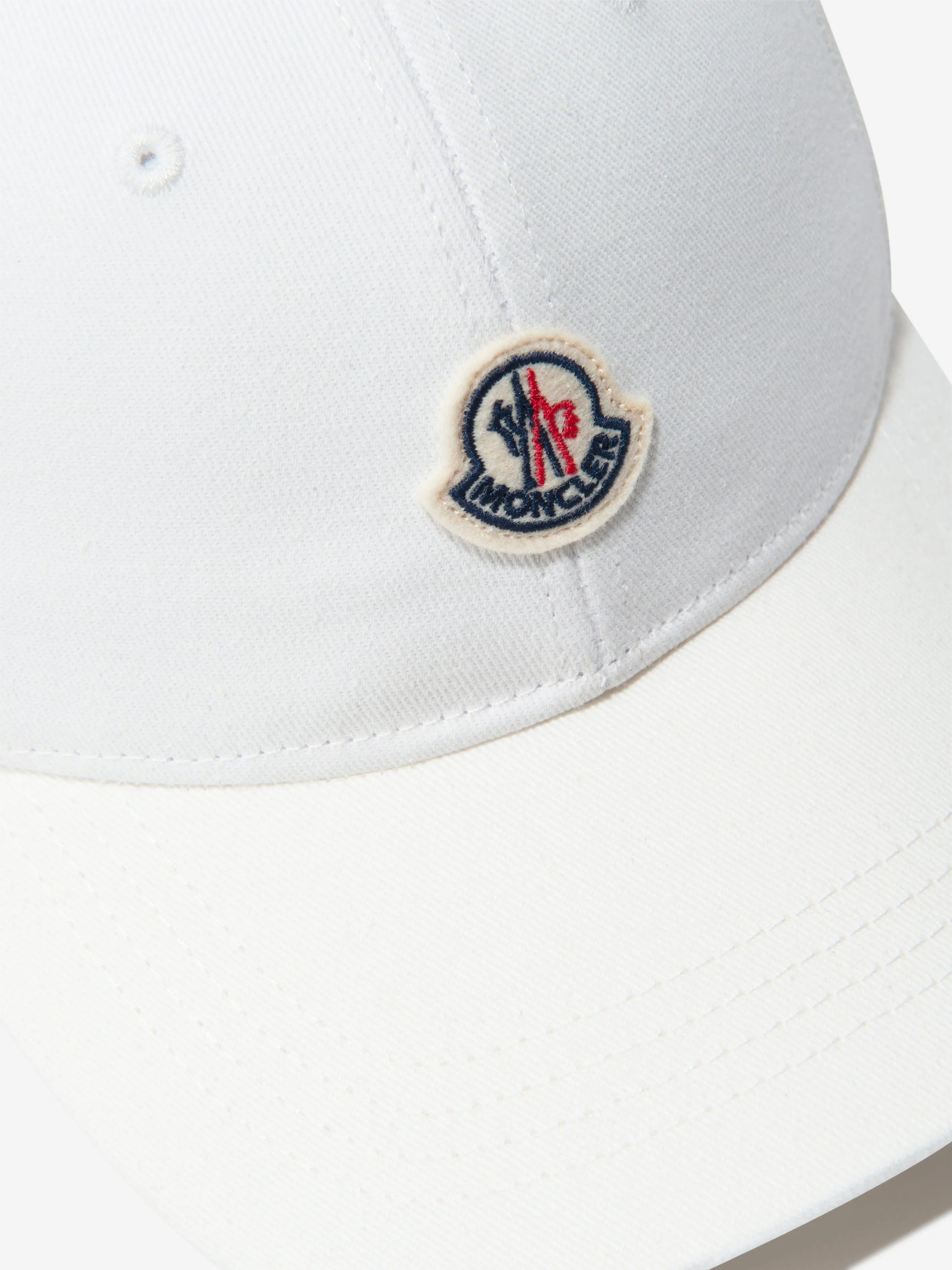 Moncler Enfant Unisex Gabardine Logo Cap