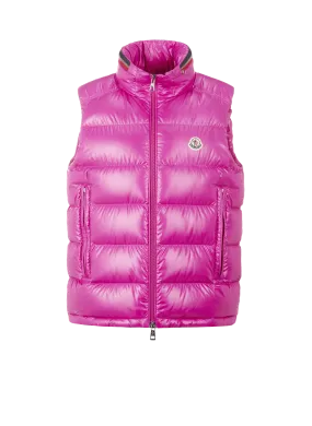 MONCLER  Gilet - Pink