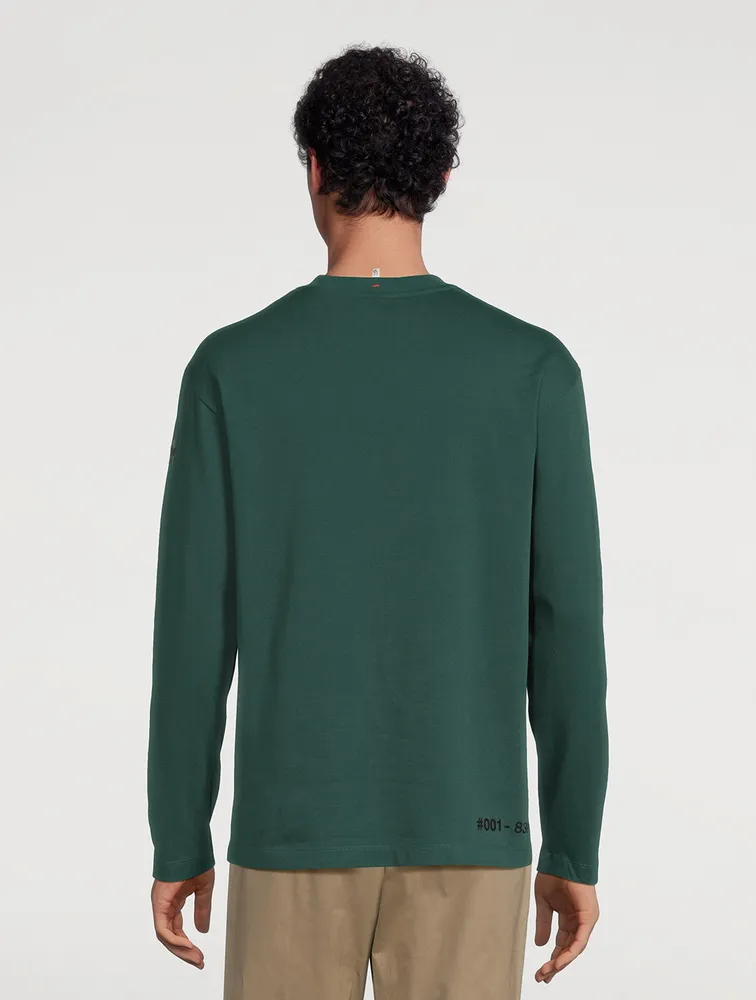 MONCLER GRENOBLE Cotton Logo Long-Sleeve T-Shirt